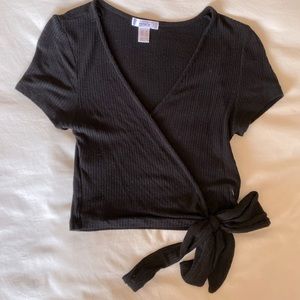 Front Wrap Tee
